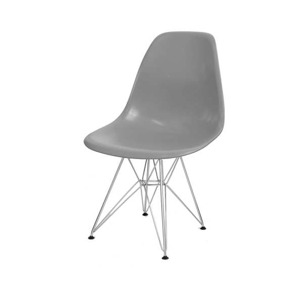 Eames Base Eiffel Metal Cinza